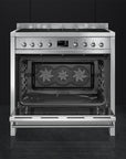 Opera 90CM Gas-Electric Cooker Stainless Steel A1-9