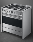 Opera 90CM Gas-Electric Cooker Stainless Steel A1-9