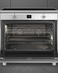 Concert 90cm Induction-Electric Cooker Stainless Steel