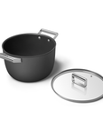Casserole 2 handles w/lid 26cm - Black - CKFC2611BLM