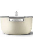 Casserole 2 handles w/lid 26cm - Cream - CKFC2611CRM