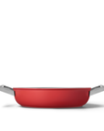 Skillet - Deep Pan 2 handles w/lid 28cm - Red - CKFD2811RDM