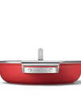 Skillet - Deep Pan 2 handles w/lid 28cm - Red - CKFD2811RDM