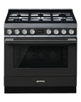 Portofino 90cm Gas Cooker Anthracite - CPF9GPAN