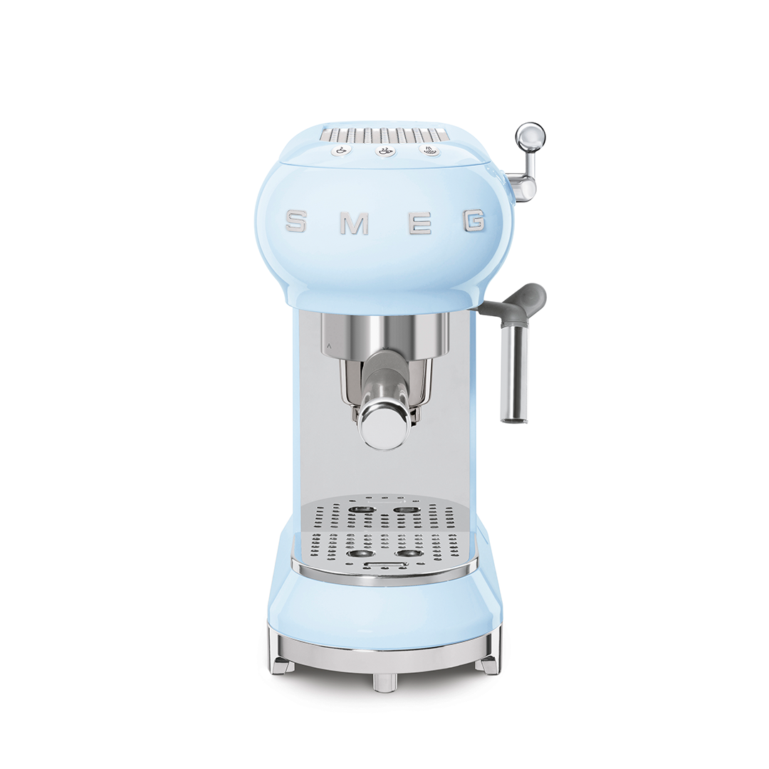 Espresso Coffee Machine Pastel Blue ECF01PBEU – SMEG Philippines