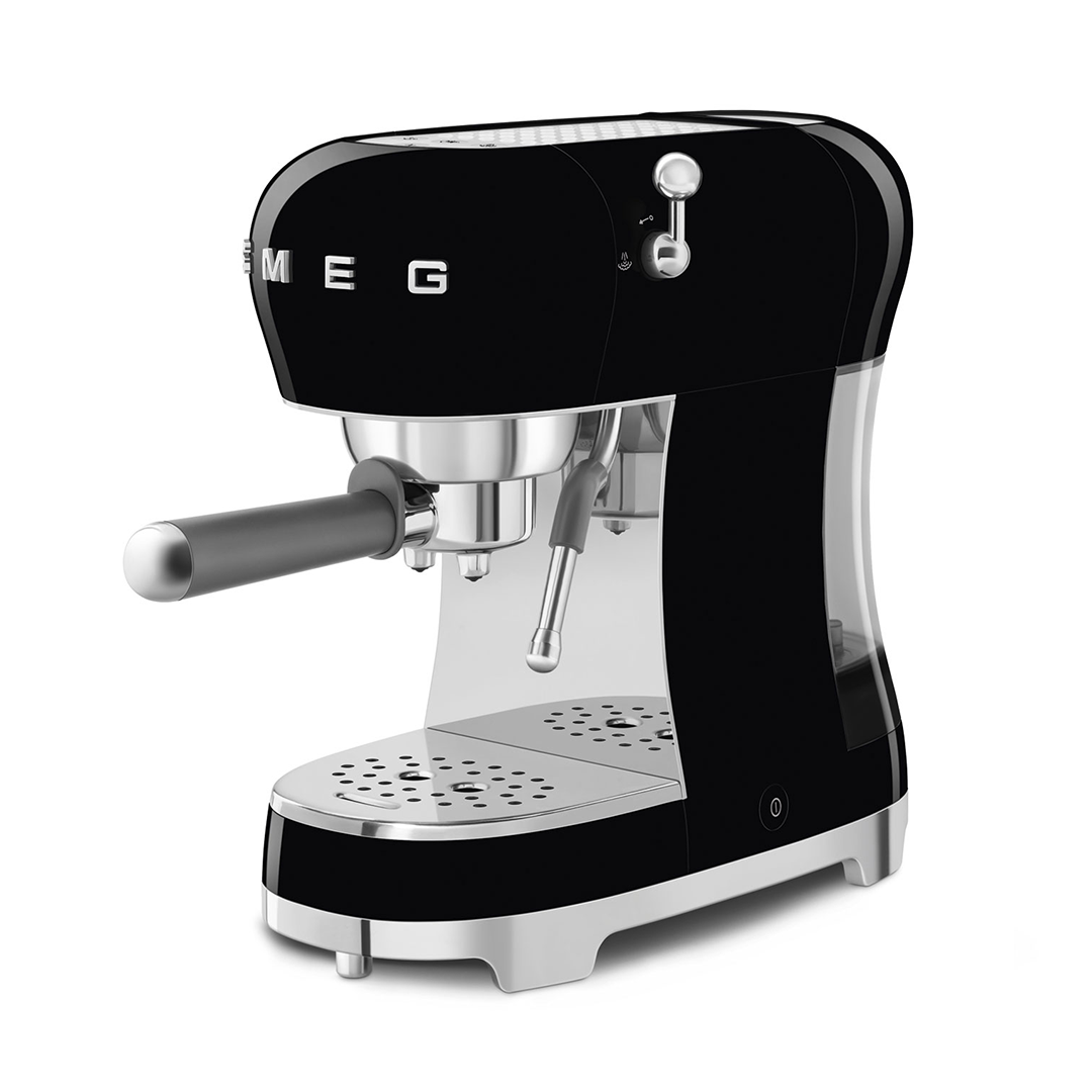 Espresso Coffee Machine Black ECF02BLEU – SMEG Philippines