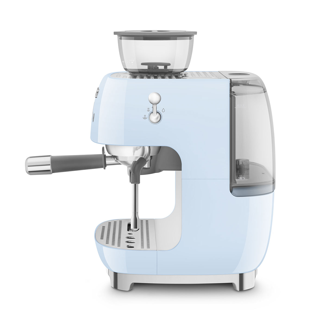 Espresso Coffee Machine with Grinder Pastel Blue - EGF03PBKR