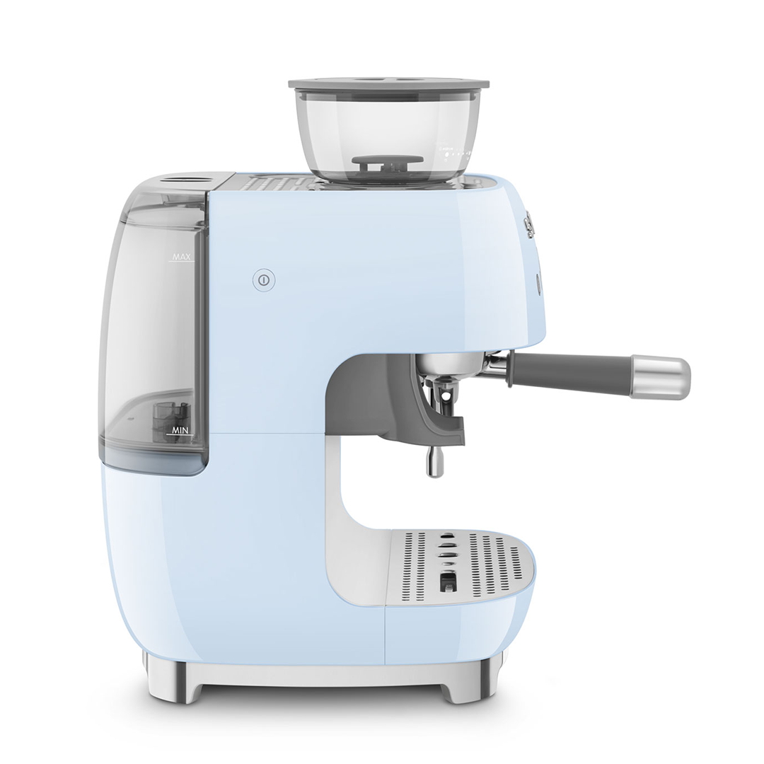 Espresso Coffee Machine with Grinder Pastel Blue - EGF03PBKR