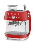 Espresso Coffee Machine with Grinder Red - EGF03RDKR