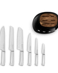 Knife Block Set - Black - KBSF02BL