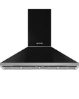 Portofino 120cm Wall Mount Hood Black - KPF12BL