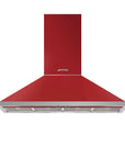 Portofino 120cm Wall Mount Hood Red - KPF12RD