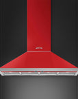 Portofino 120cm Wall Mount Hood Red - KPF12RD