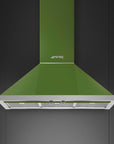 Portofino 90cm Wall Mount Hood Olive Green - KPF9OG