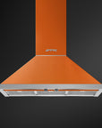 Portofino 90cm Wall Mount Hood Orange - KPF9OR