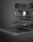 Linea Black 60cm Electric Oven Vapor Clean - SF6100VB3