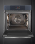 Linea Neptune Grey 60cm Electric Oven Pyrolytic - SOP6104TPG