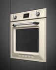 Victoria Cream 60cm Electric Oven Pyrolytic - SOP6900TP