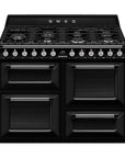 Victoria 110cm Gas-Electric Cooker Black