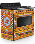 Caretto 90cm Gas-Electric Cooker - TR90DGC9