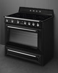 Victoria 90cm Induction-Electric Cooker Black - TR90IBL2