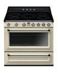 Victoria 90cm Induction-Electric Cooker Cream - TR90IP2