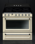 Victoria 90cm Induction-Electric Cooker Cream - TR90IP2