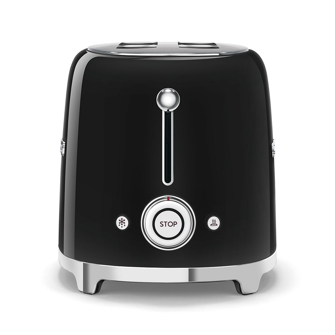 2-Slice Toaster Black TSF01BLPH – SMEG Philippines