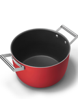 Casserole 2 handles w/lid 26cm - Red