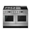 Portofino 120cm Mixed Hob-Electric Cooker Stainless Steel - CPF120IGMPX