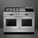 Portofino 120cm Mixed Hob-Electric Cooker Stainless Steel - CPF120IGMPX