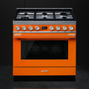Portofino 90cm Gas Cooker Orange - CPF9GPOR