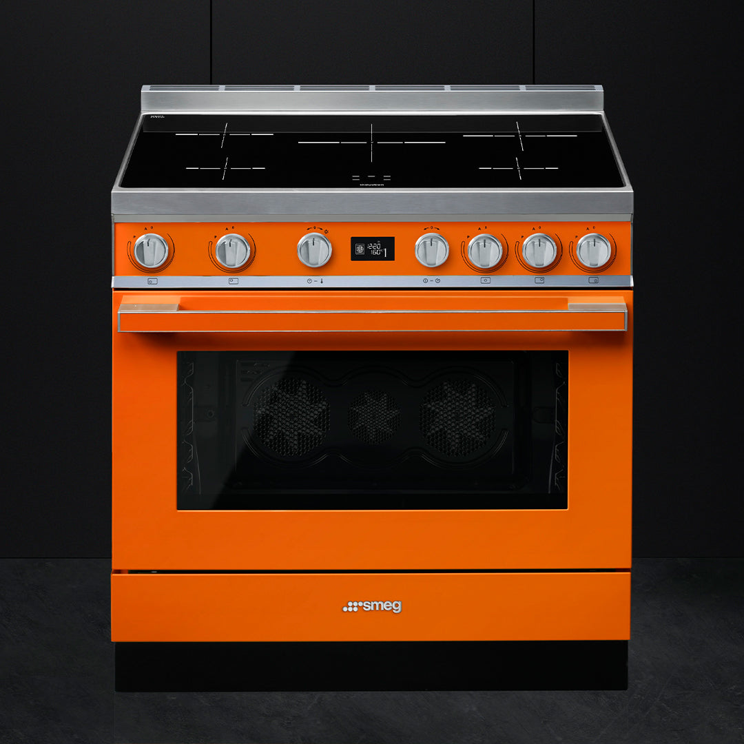 Portofino 90cm Induction Cooker Orange - CPF9IPOR | Shop at SMEG ...