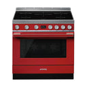 Portofino 90cm Induction Electric Cooker Red - CPF9IPR