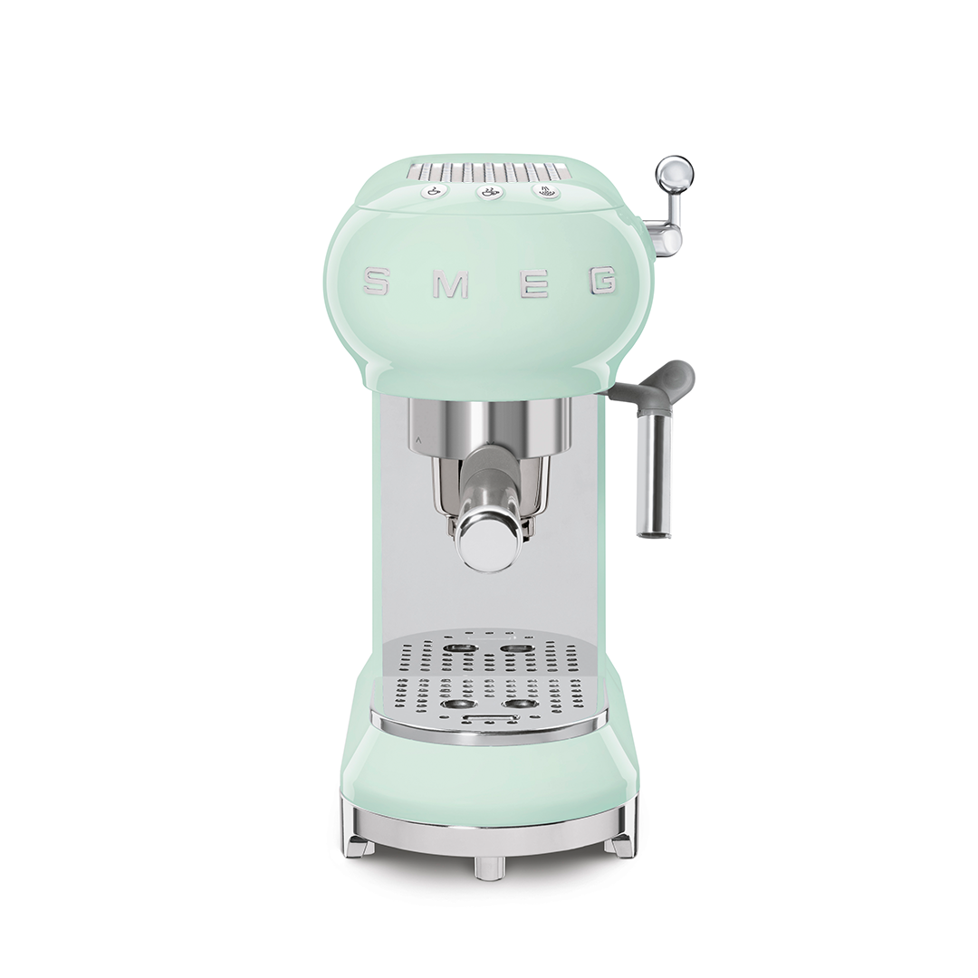 Espresso Coffee Machine Pastel Green ECF01PGEU – SMEG Philippines