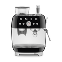 Espresso Coffee Machine with Grinder Black - EGF03BLKR