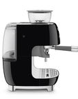 Espresso Coffee Machine with Grinder Black