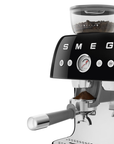 Espresso Coffee Machine with Grinder Black