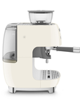 Espresso Coffee Machine with Grinder Cream