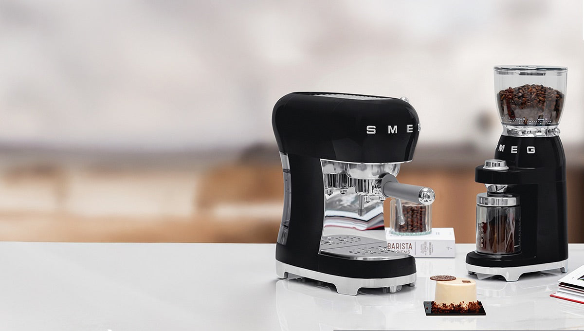 House of Coffee - SMEG Espresso and Coffee Grinder