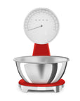 Analog Kitchen Scale Red