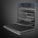 Linea Neptune Grey 60cm Electric Oven Pyrolytic - SOP6104TPG