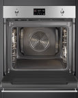 Classic Stainless Steel 90cm Electric Oven Vapor Clean