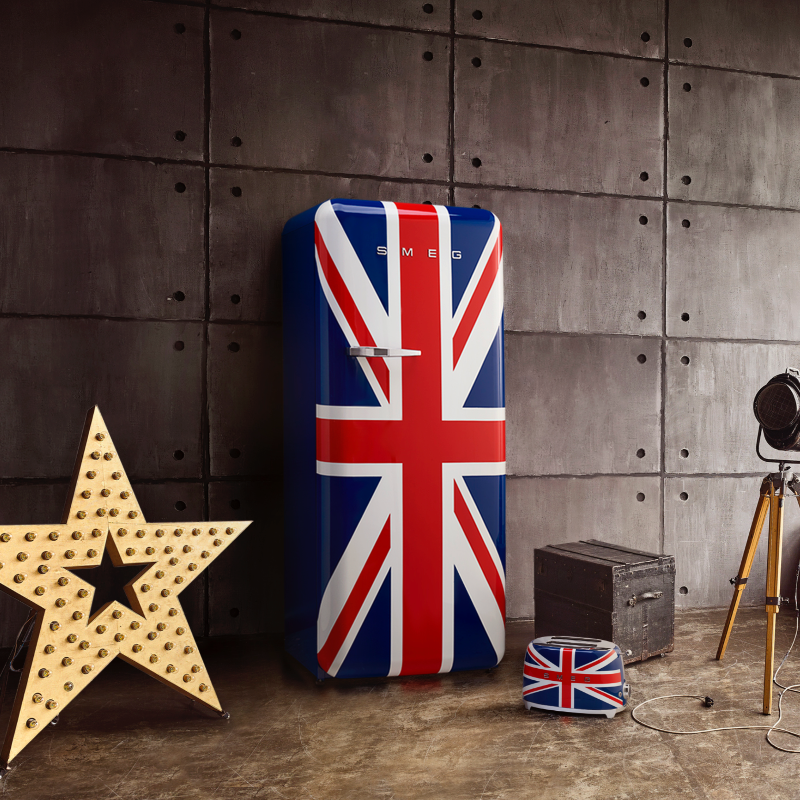 SMEG FAB28 Refrigerator Union Jack