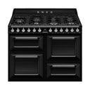Victoria 110cm Gas-Electric Cooker Black - TR4110BL1
