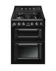 Victoria 60cm Gas Electric Cooker Black