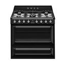 Victoria 90cm Gas-Electric Cooker Black - TR90BL2