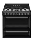 Victoria 90cm Gas-Electric Cooker Black