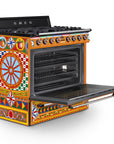 Caretto 90cm Gas-Electric Cooker