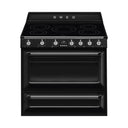 Victoria 90cm Induction-Electric Cooker Black - TR90IBL2